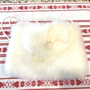 Girl’s Faux Fur Muff with Pockets